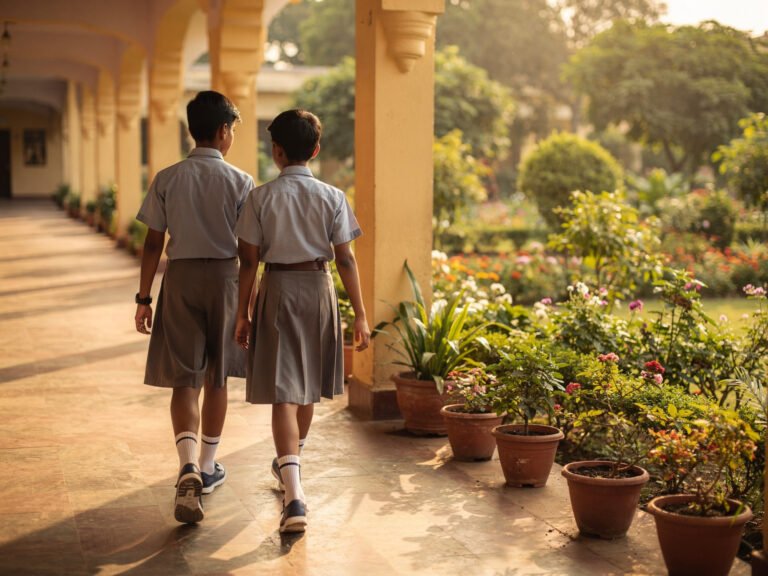Campus Garden Corridor